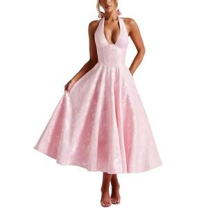 Linda Charm Womens  Midi Dress